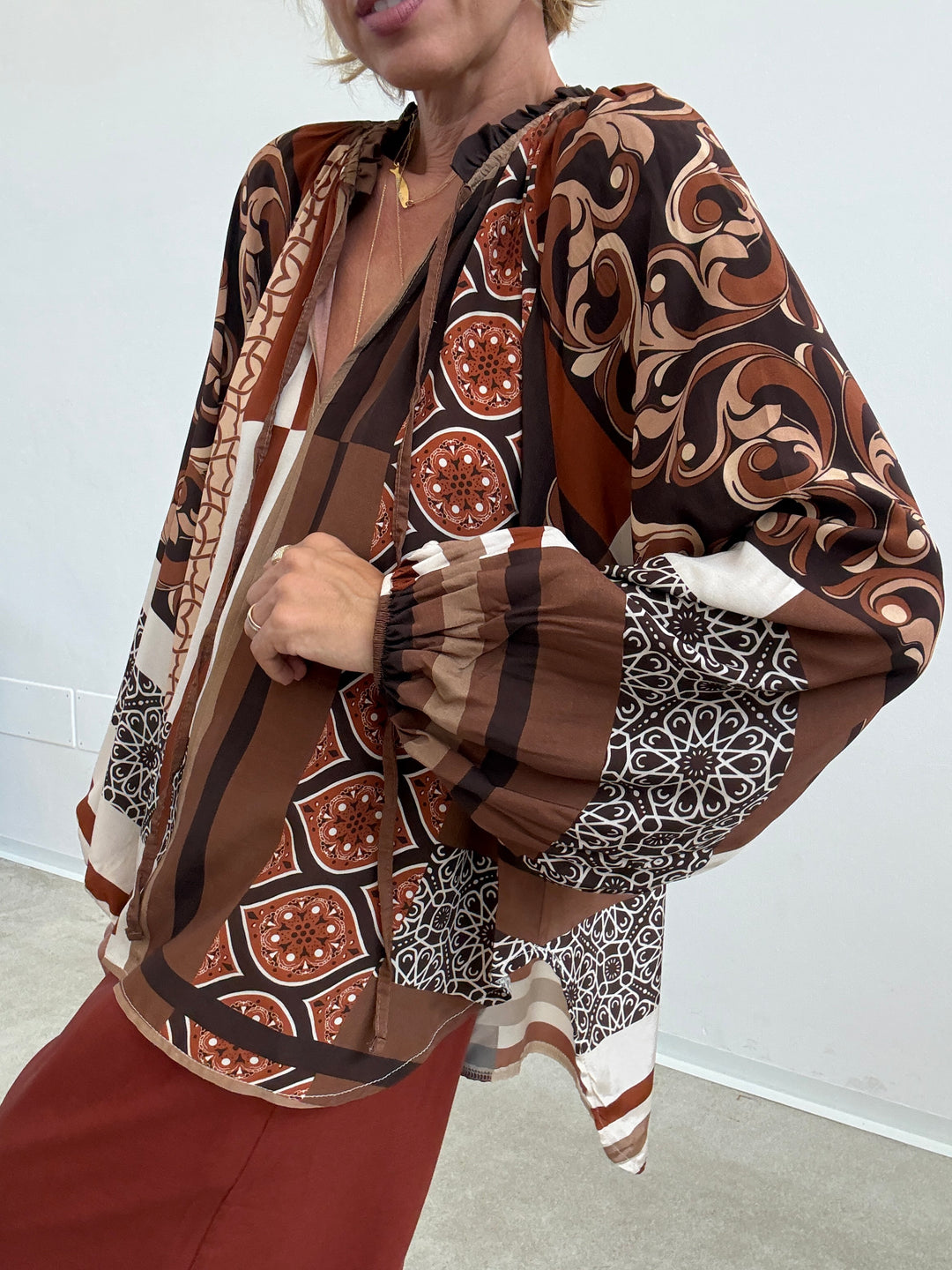 BLUSA FANTASIA MAIOLICHE