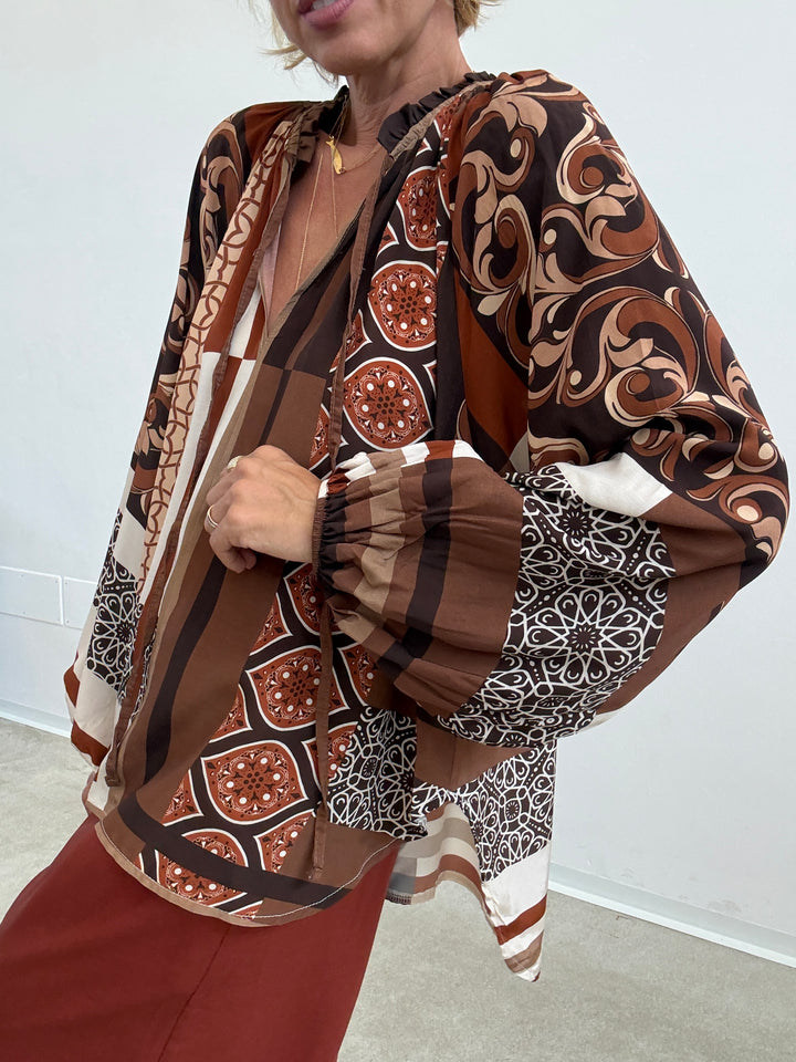 BLUSA FANTASIA MAIOLICHE