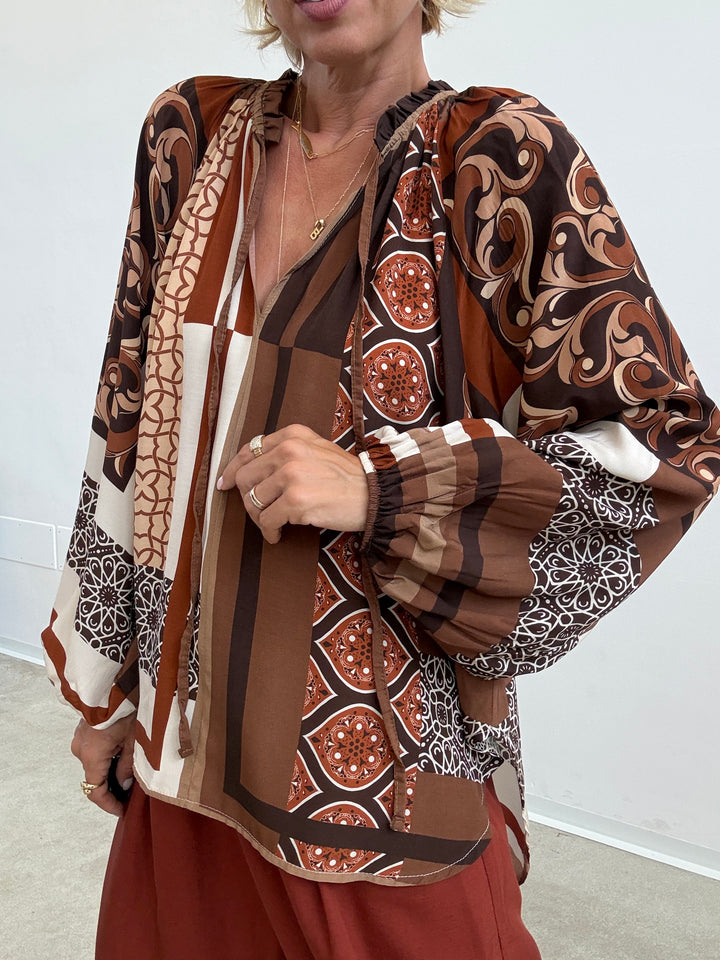 BLUSA FANTASIA MAIOLICHE