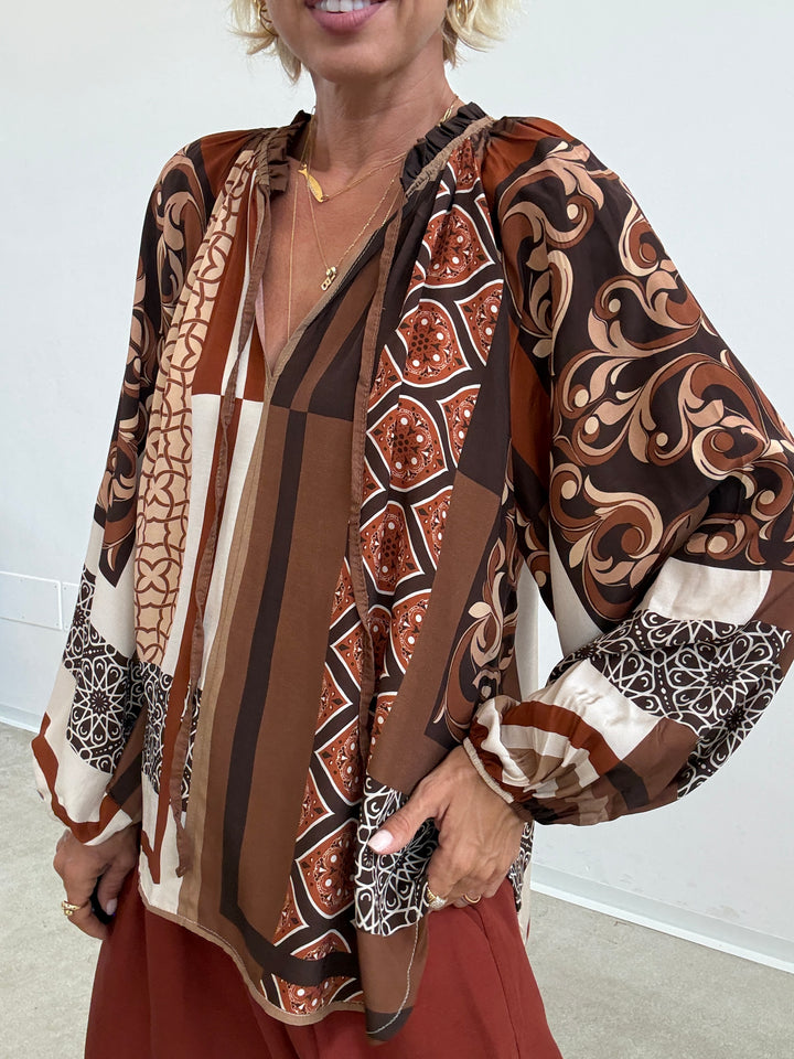 BLUSA FANTASIA MAIOLICHE