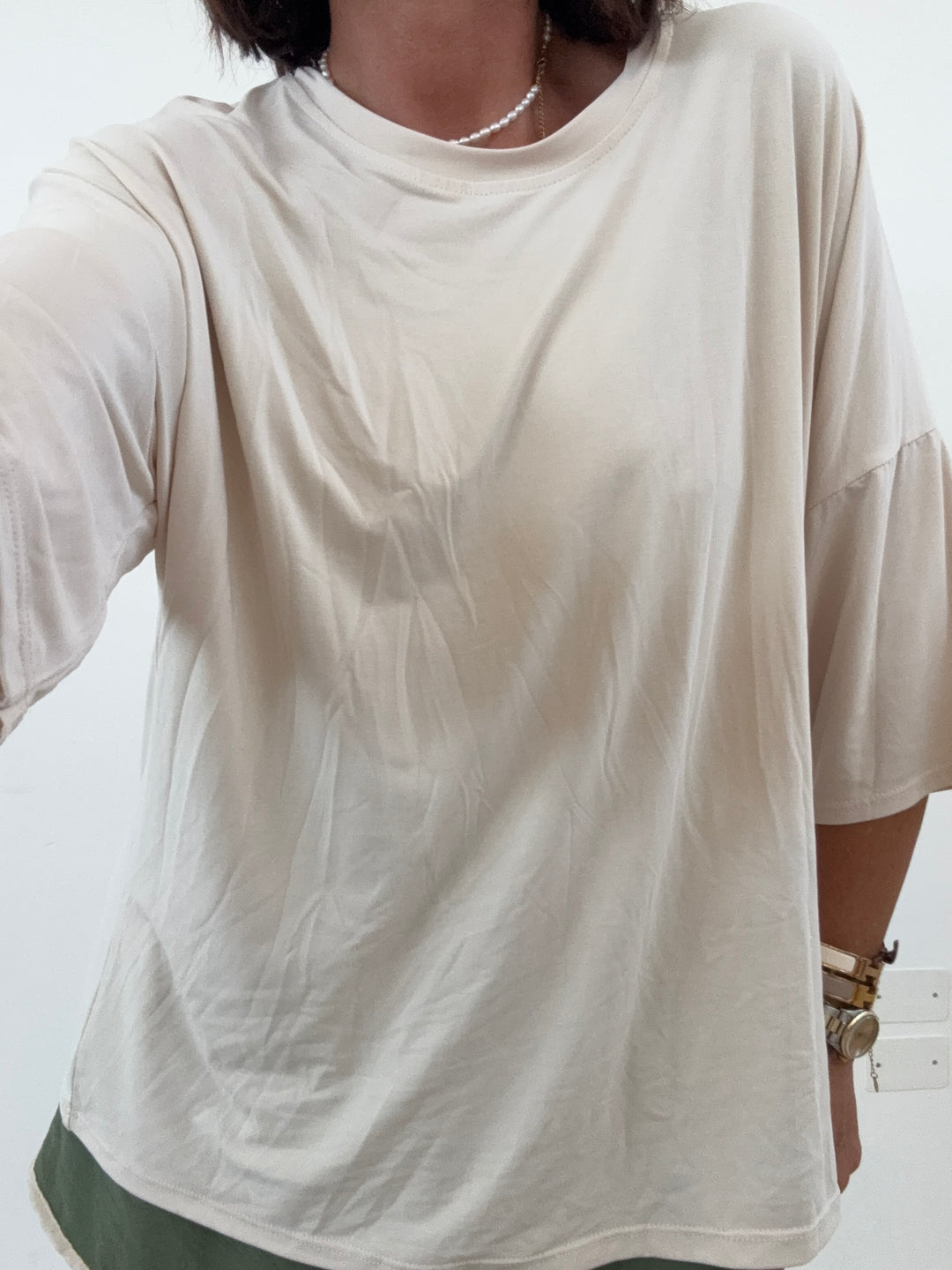 TSHIRT MODAL BEIGE