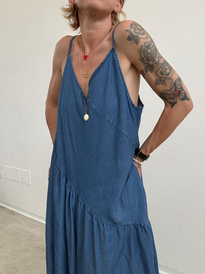 MAXI JUMPSUIT CHAMBRIE