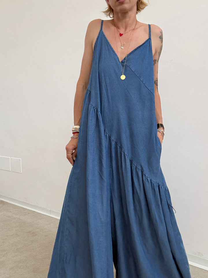 MAXI JUMPSUIT CHAMBRIE