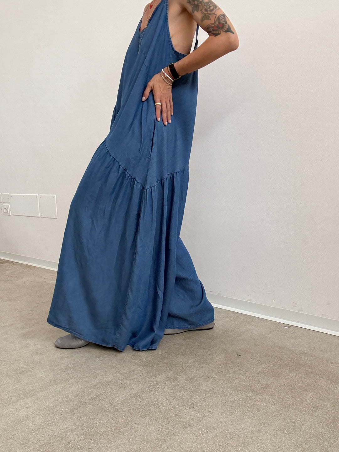 MAXI JUMPSUIT CHAMBRIE
