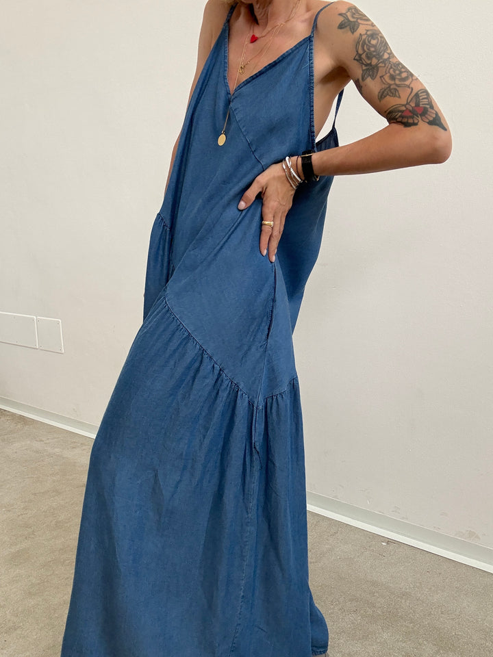 MAXI JUMPSUIT CHAMBRIE
