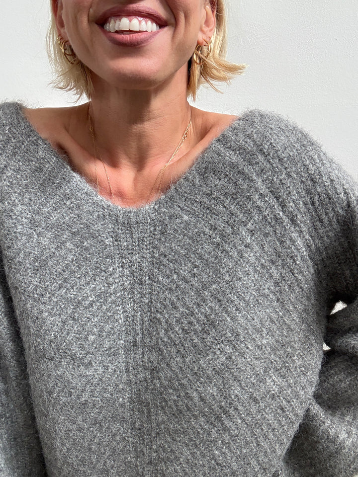 PULL FIOCCO GRIGIO MEDIO