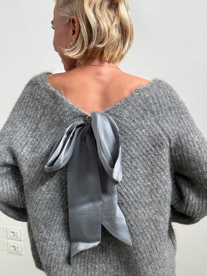 PULL FIOCCO GRIGIO MEDIO