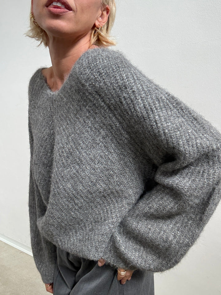 PULL FIOCCO GRIGIO MEDIO
