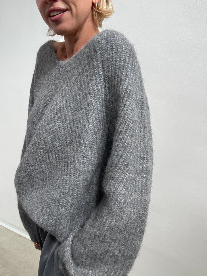 PULL FIOCCO GRIGIO MEDIO