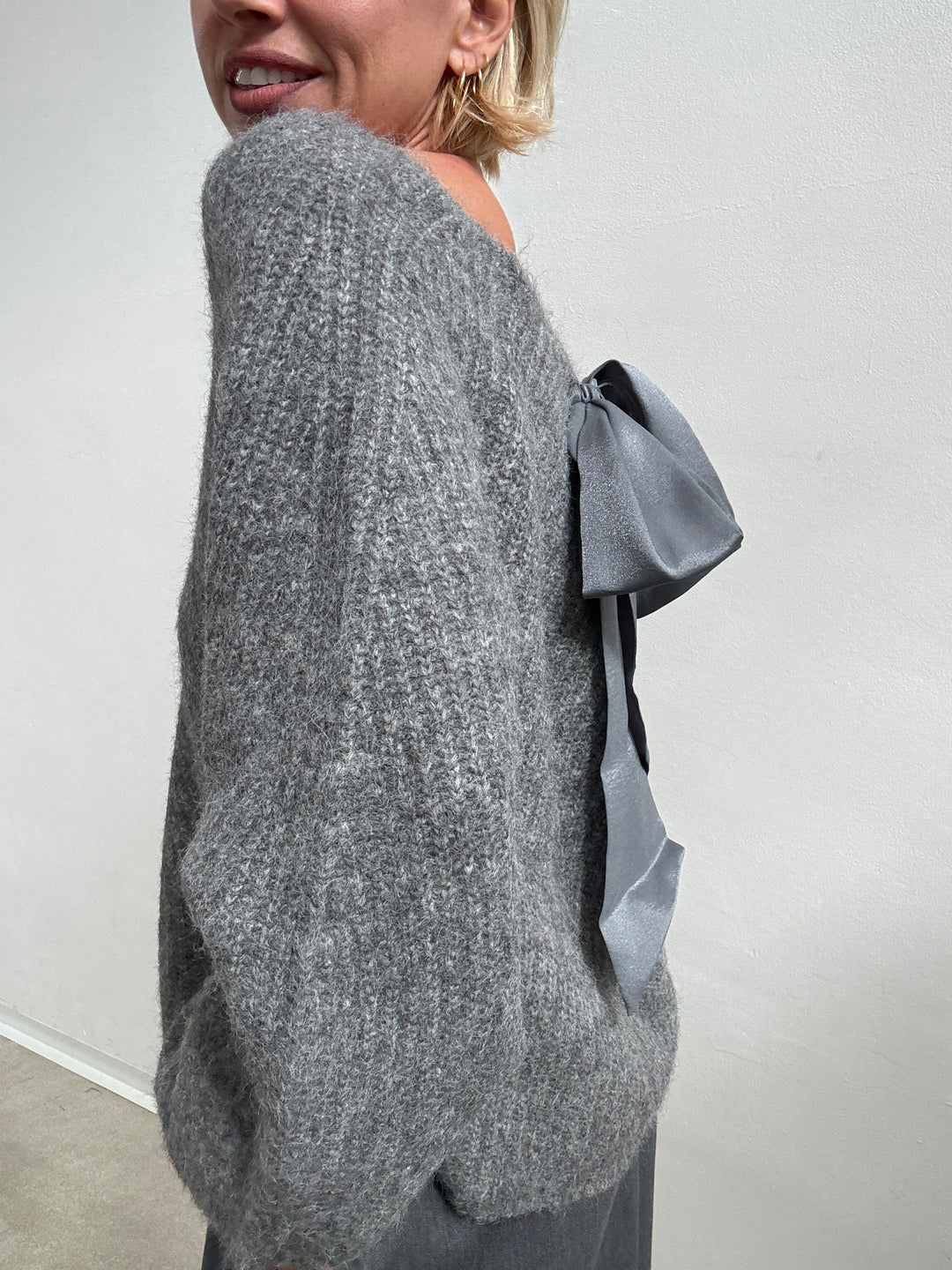 PULL FIOCCO GRIGIO MEDIO