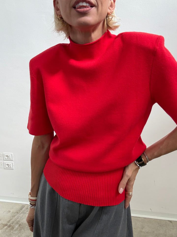 TSHIRT LINA ROSSO