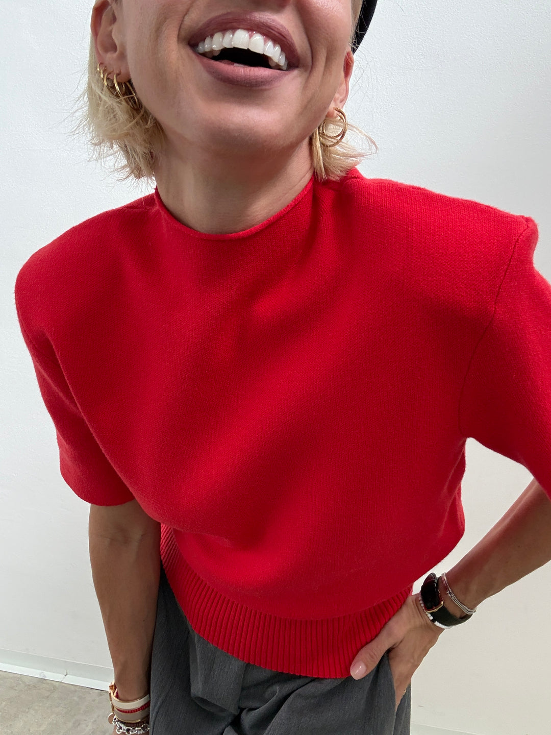 TSHIRT LINA ROSSO