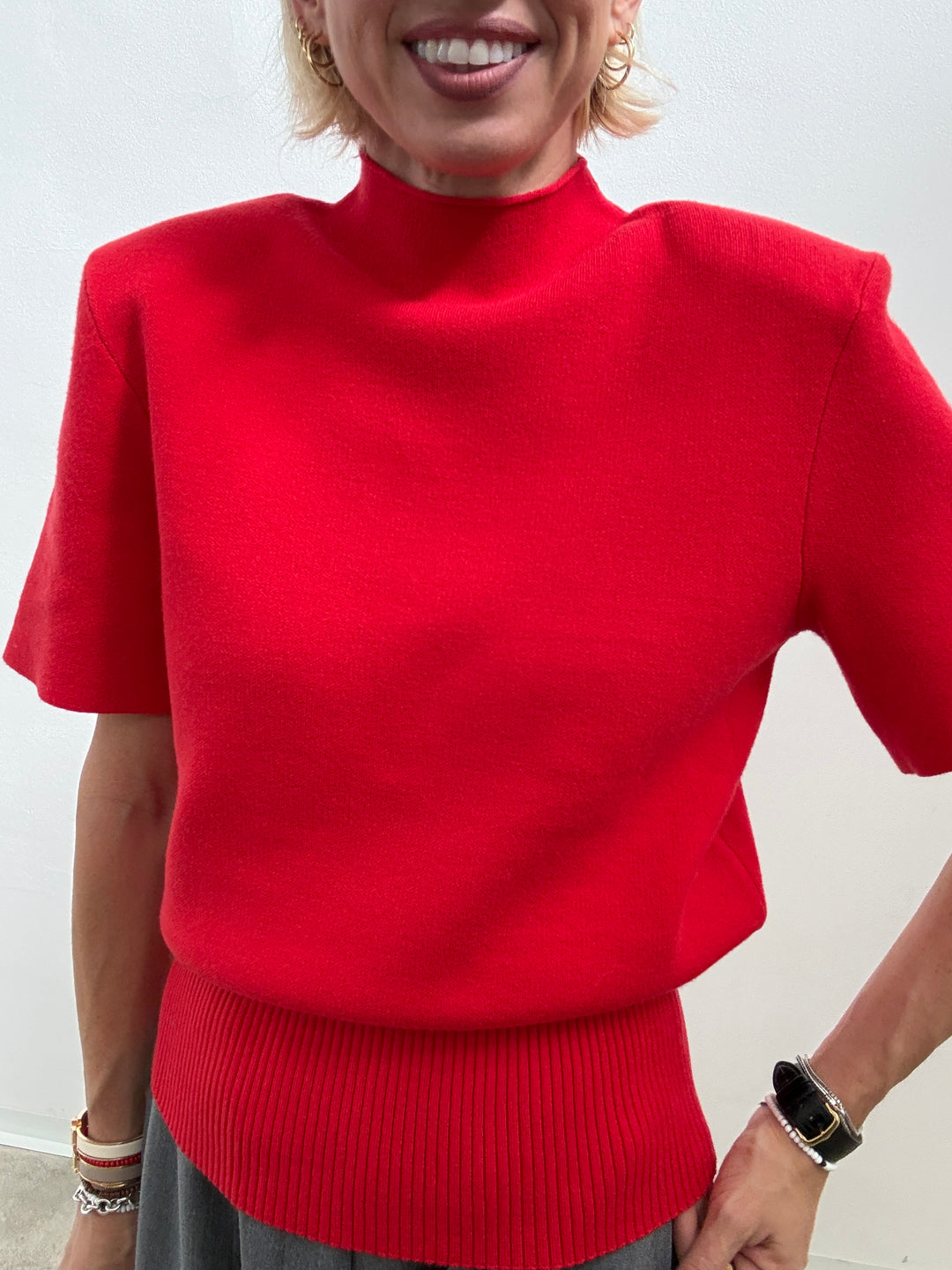 TSHIRT LINA ROSSO