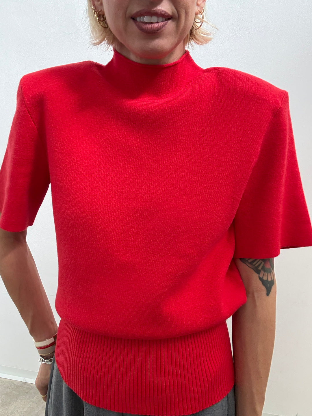 TSHIRT LINA ROSSO