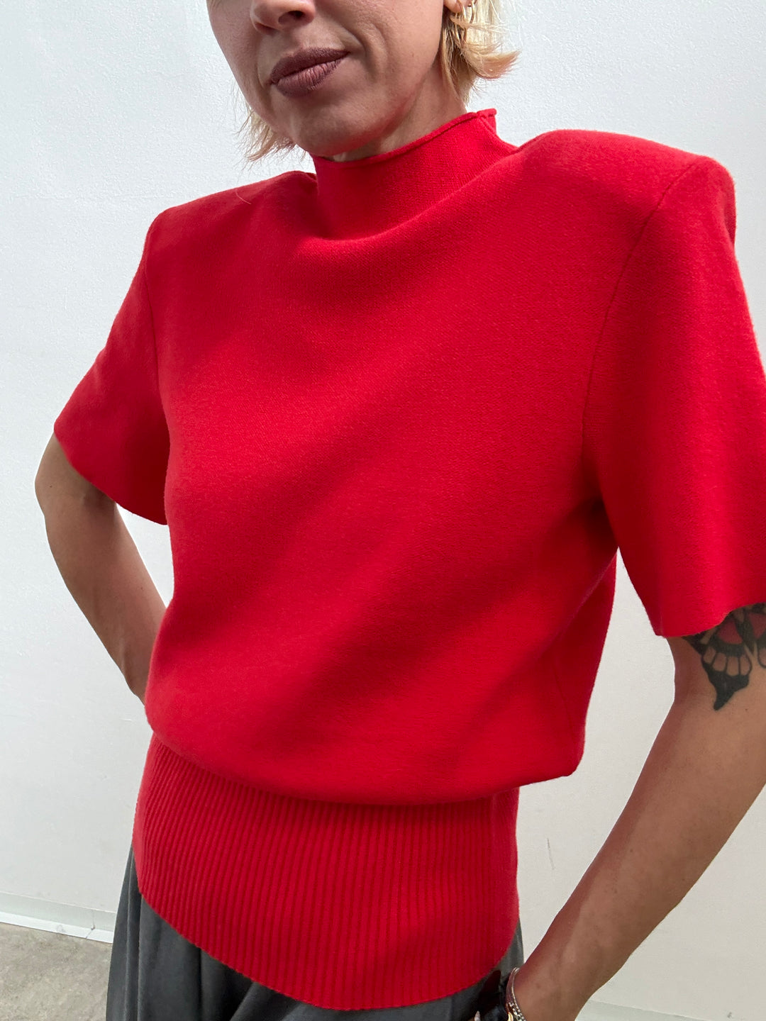 TSHIRT LINA ROSSO