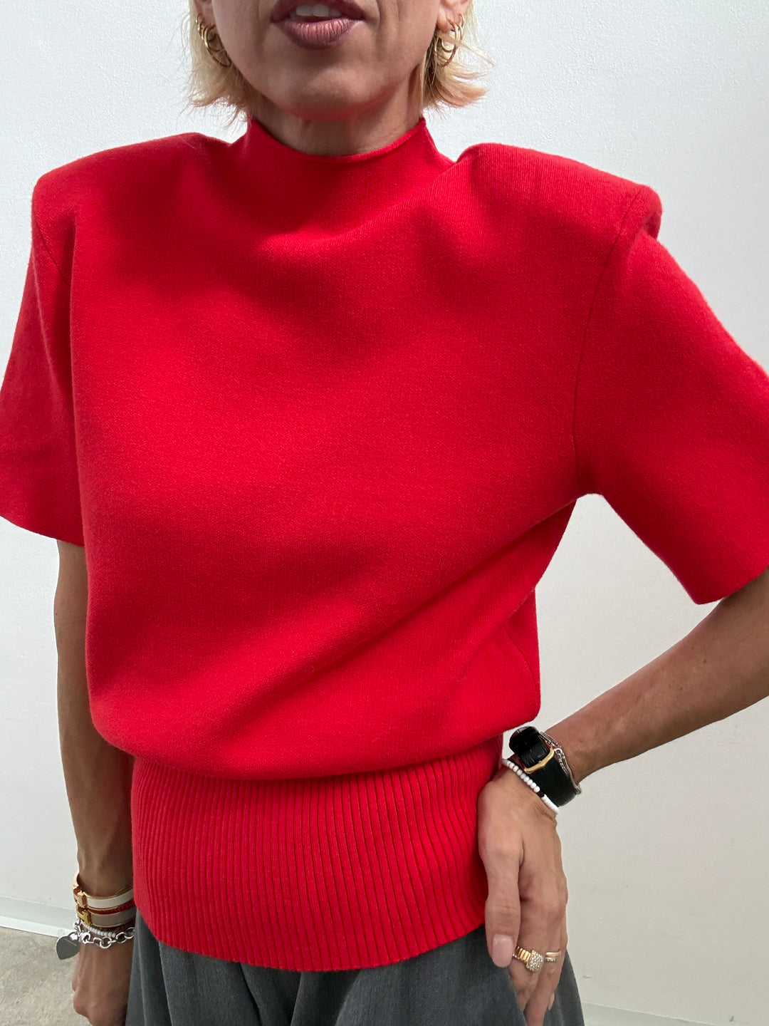 TSHIRT LINA ROSSO
