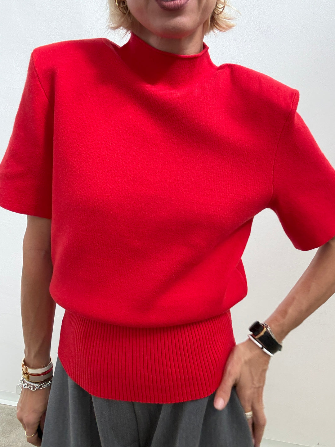 TSHIRT LINA ROSSO