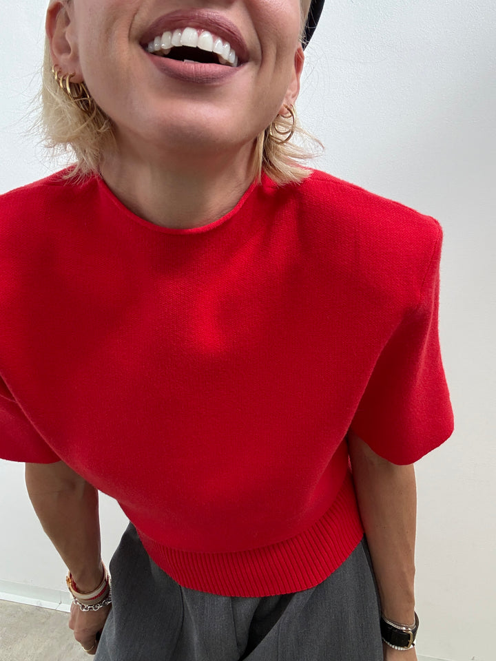 TSHIRT LINA ROSSO