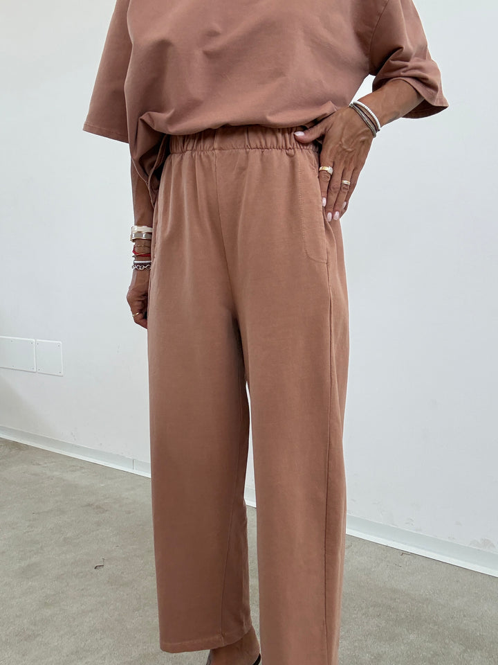 PANTALONE IVANA OLD ROSE