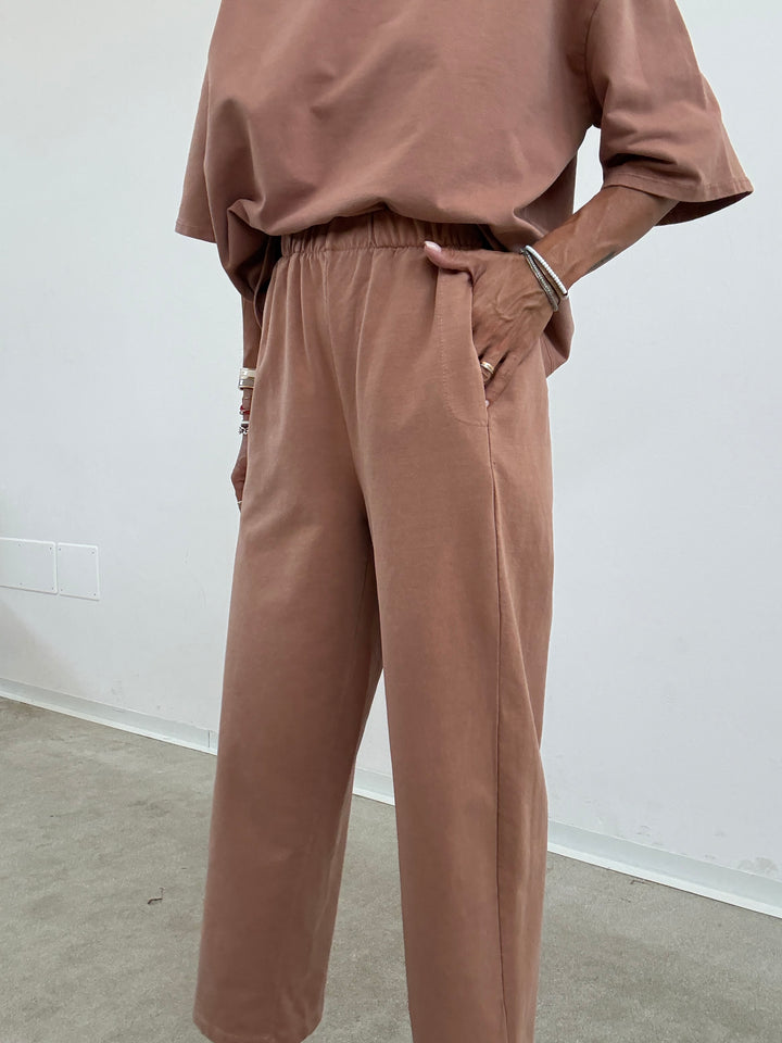 PANTALONE IVANA OLD ROSE