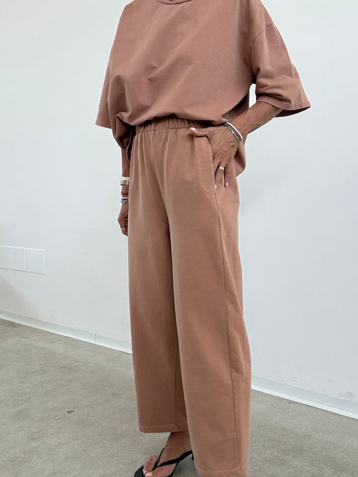 PANTALONE IVANA OLD ROSE