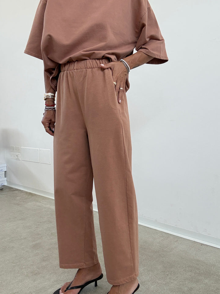 PANTALONE IVANA OLD ROSE