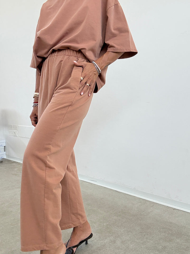 PANTALONE IVANA OLD ROSE