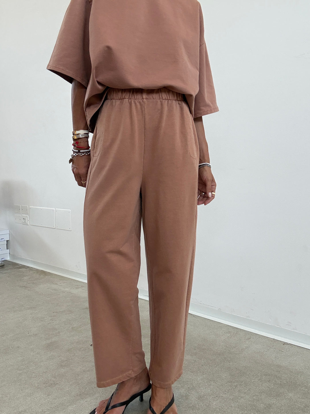 PANTALONE IVANA OLD ROSE