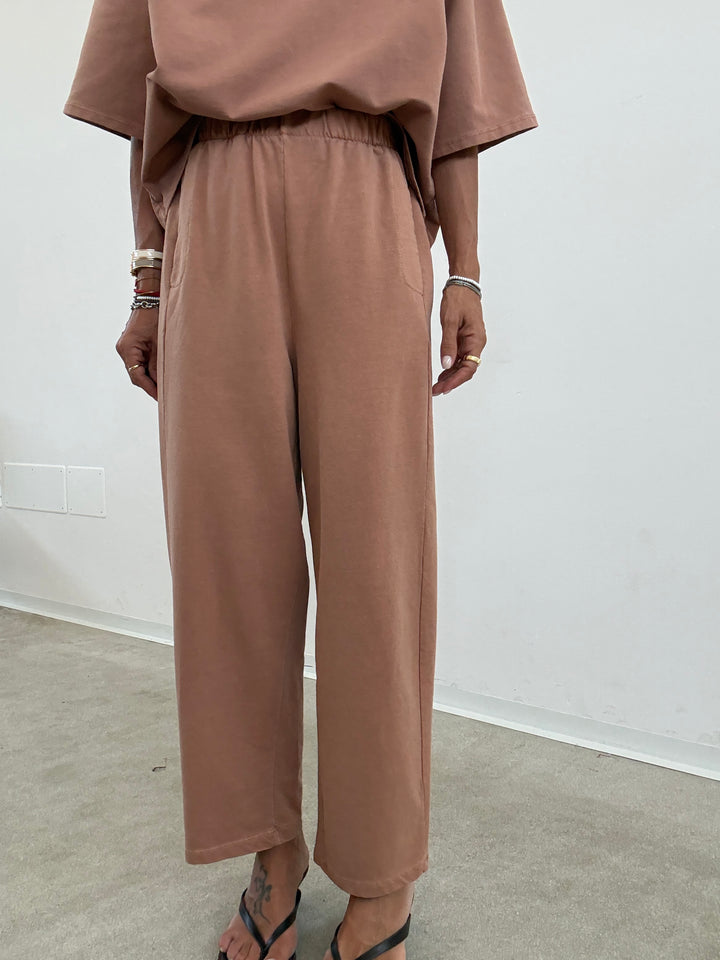 PANTALONE IVANA OLD ROSE