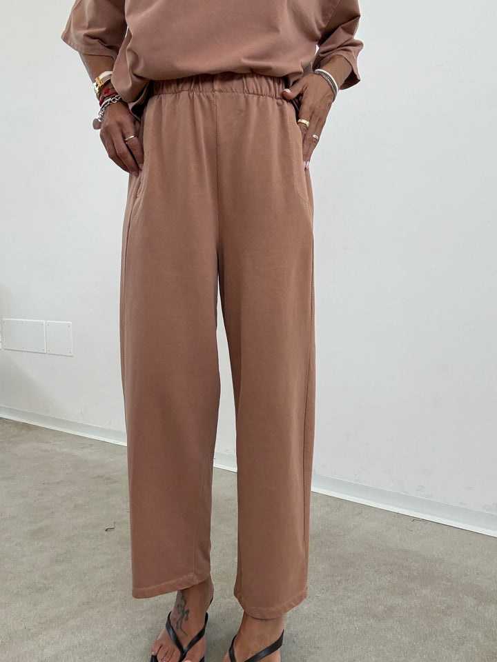 PANTALONE IVANA OLD ROSE