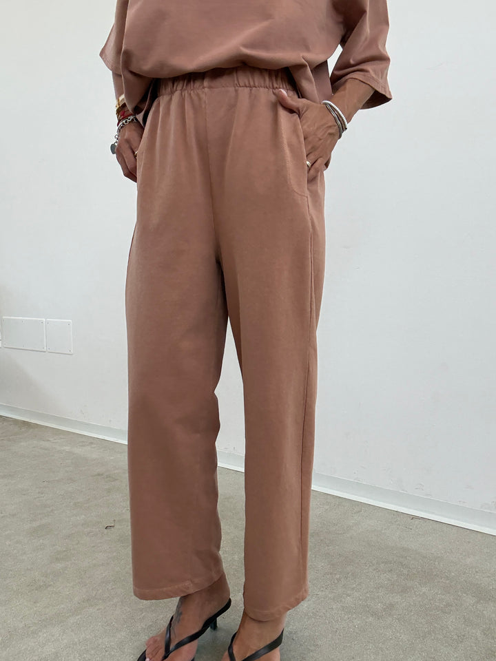 PANTALONE IVANA OLD ROSE