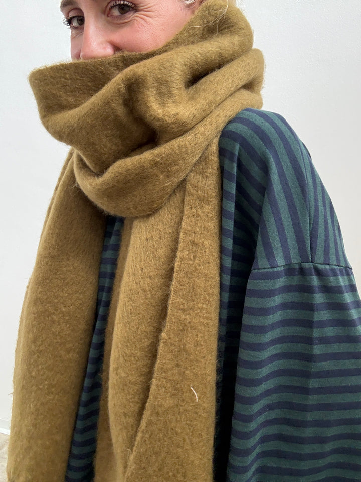 SCIARPA LESLIE KHAKI