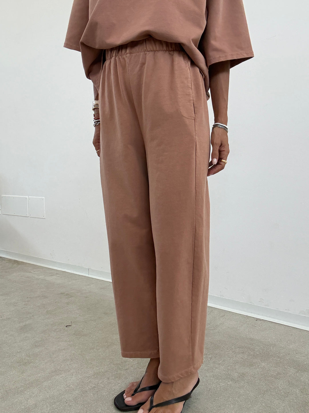 PANTALONE IVANA OLD ROSE