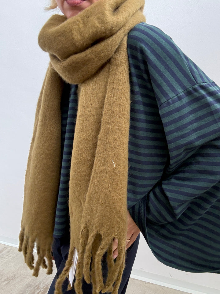 SCIARPA LESLIE KHAKI
