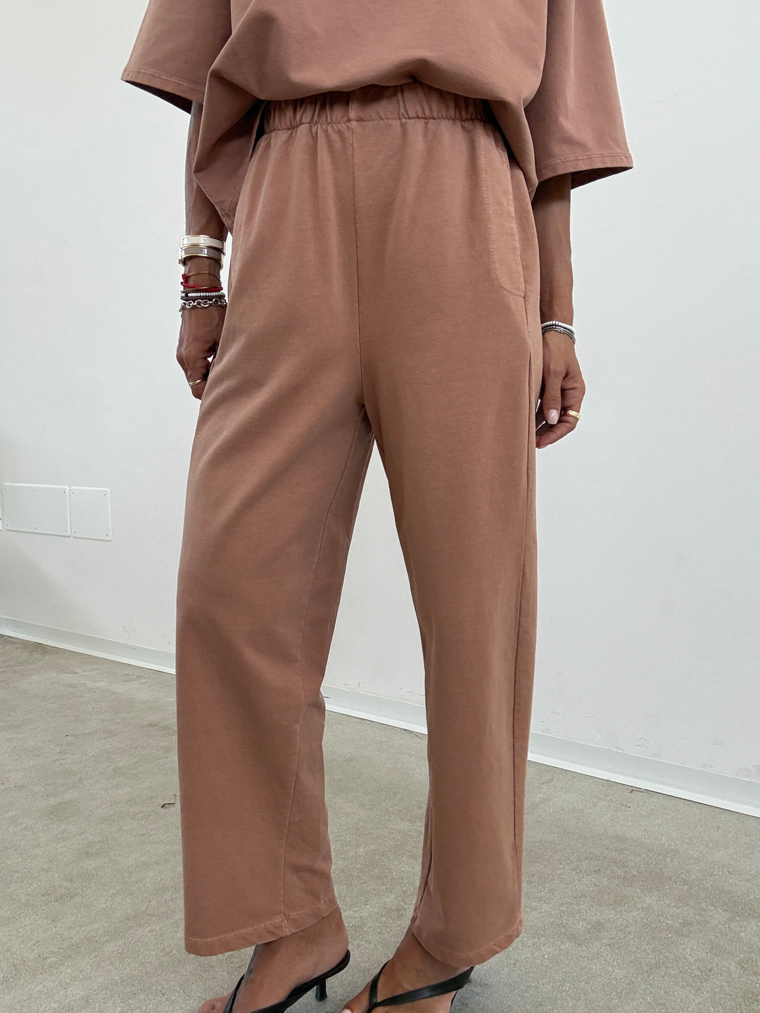 PANTALONE IVANA OLD ROSE