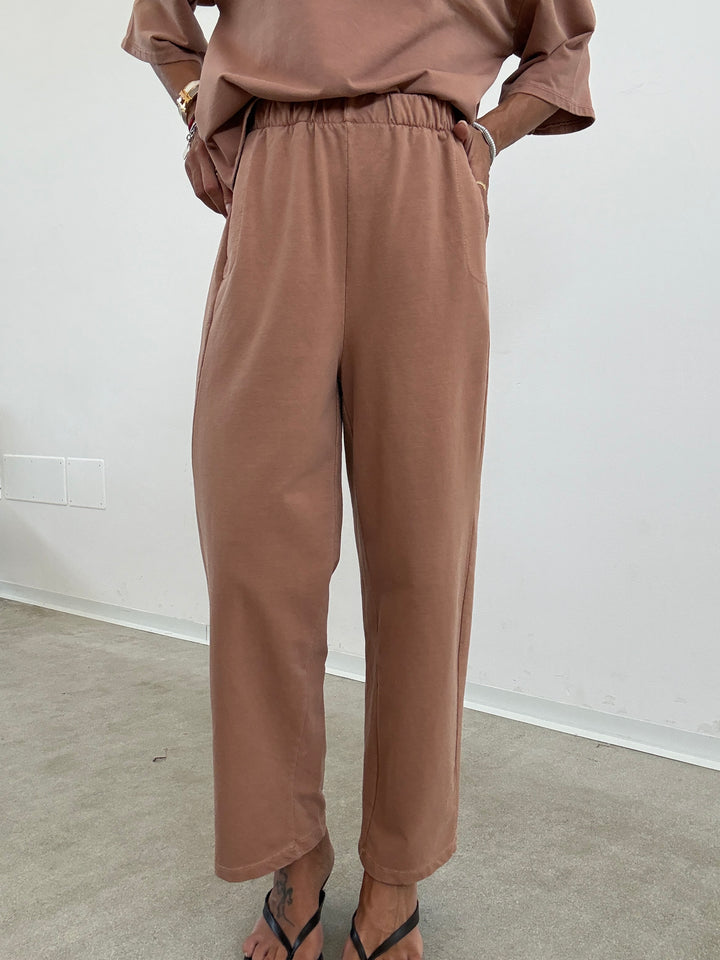 PANTALONE IVANA OLD ROSE