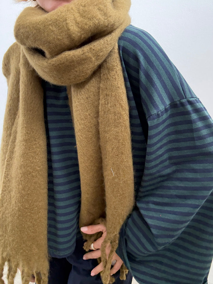 SCIARPA LESLIE KHAKI