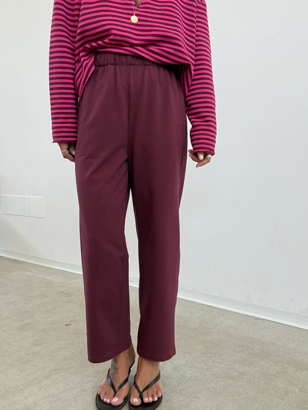 PANTALONE IVANA VINO