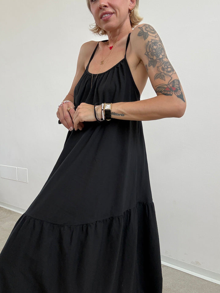 ABITO DARIA INCROCIO NERO