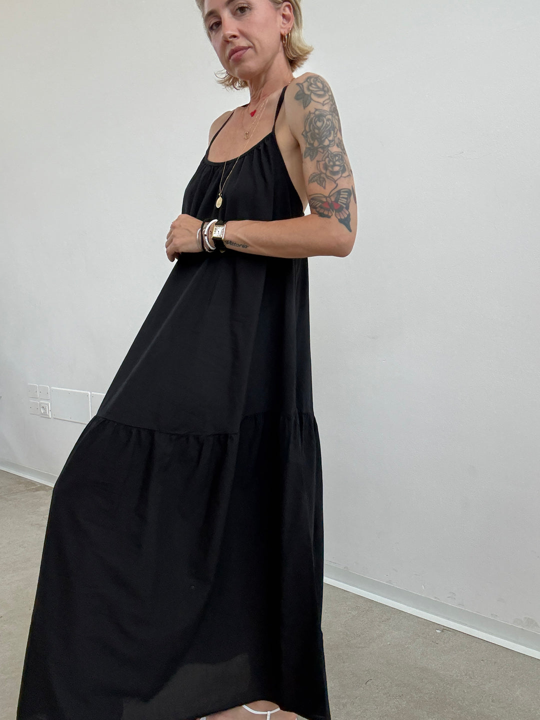 ABITO DARIA INCROCIO NERO