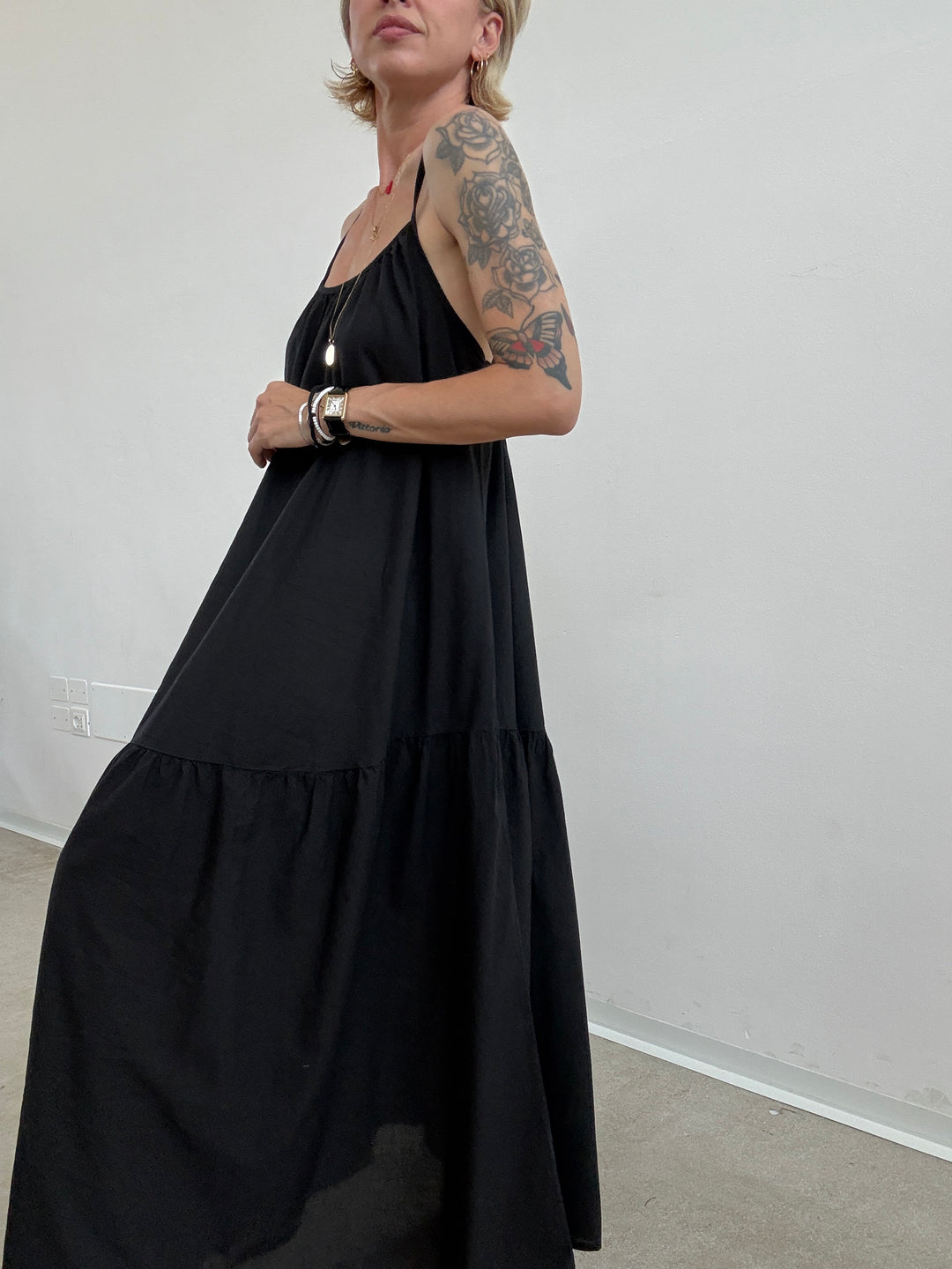 ABITO DARIA INCROCIO NERO