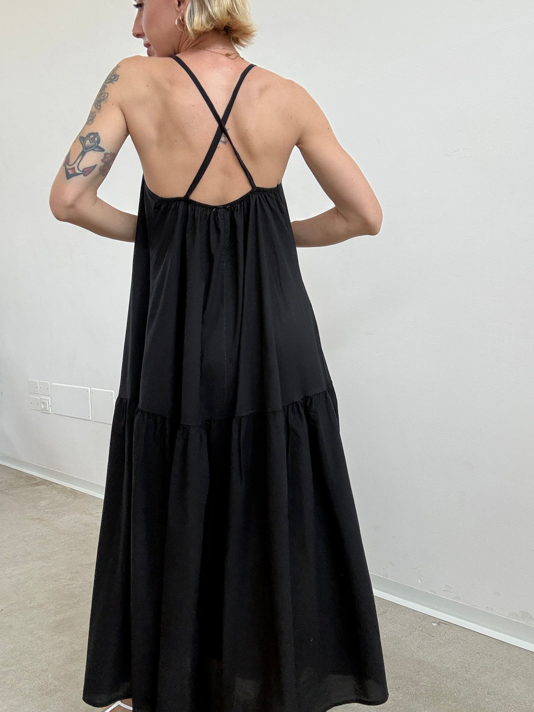 ABITO DARIA INCROCIO NERO