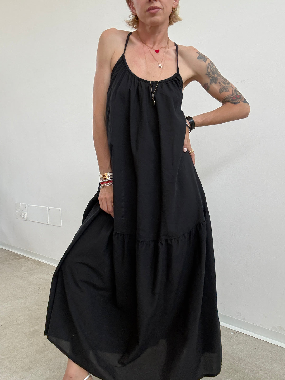 ABITO DARIA INCROCIO NERO
