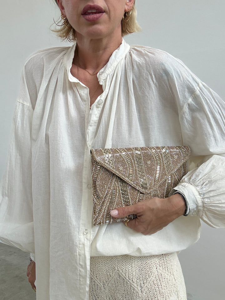 POCHETTE BUSTA ORO