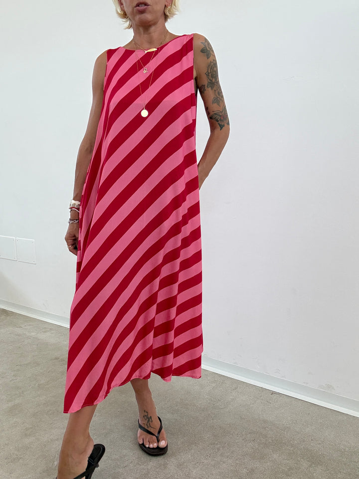 ABITO RIGONI ROSSO/ROSA