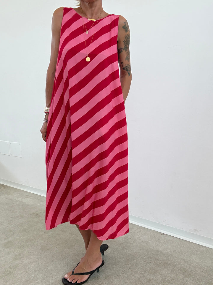 ABITO RIGONI ROSSO/ROSA