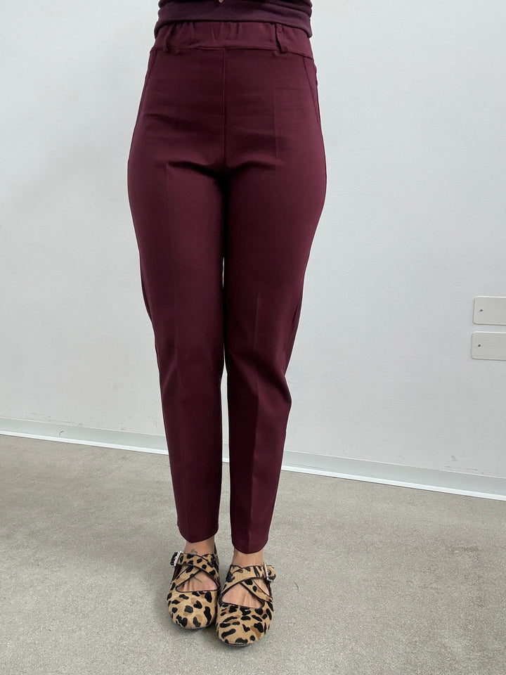 PANTA CARLOTTA STRETCH VINO