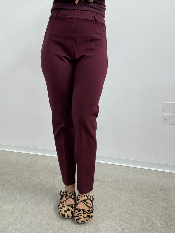 PANTA CARLOTTA STRETCH VINO