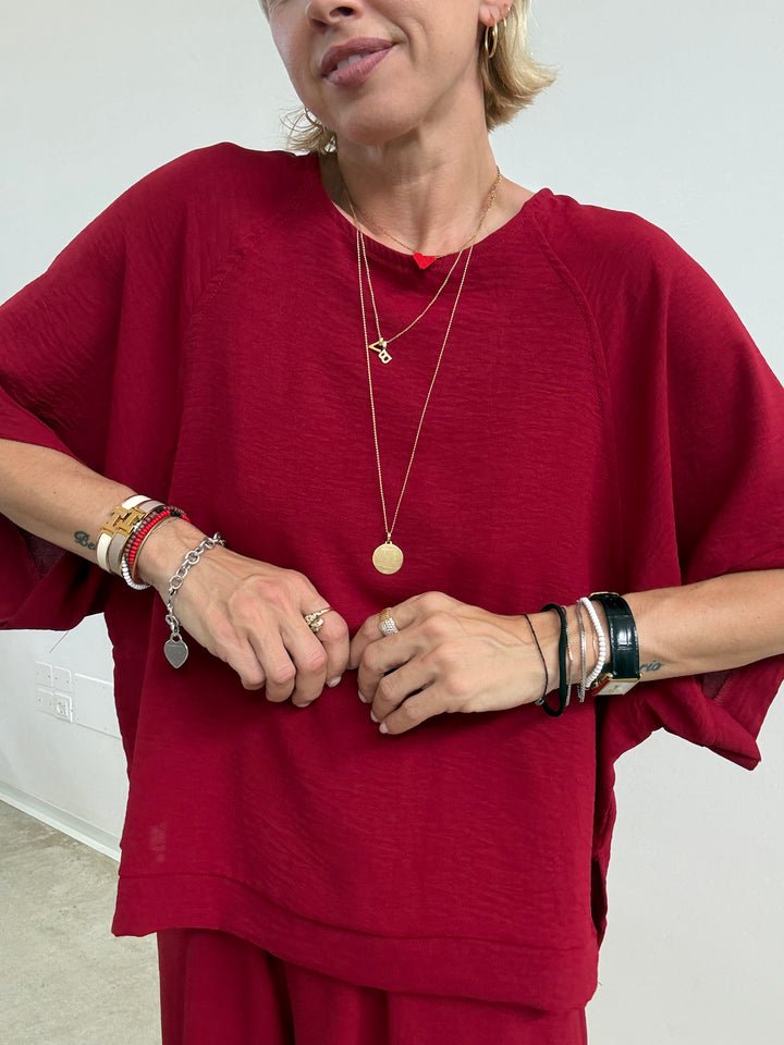 SET CARMELA ROSSO