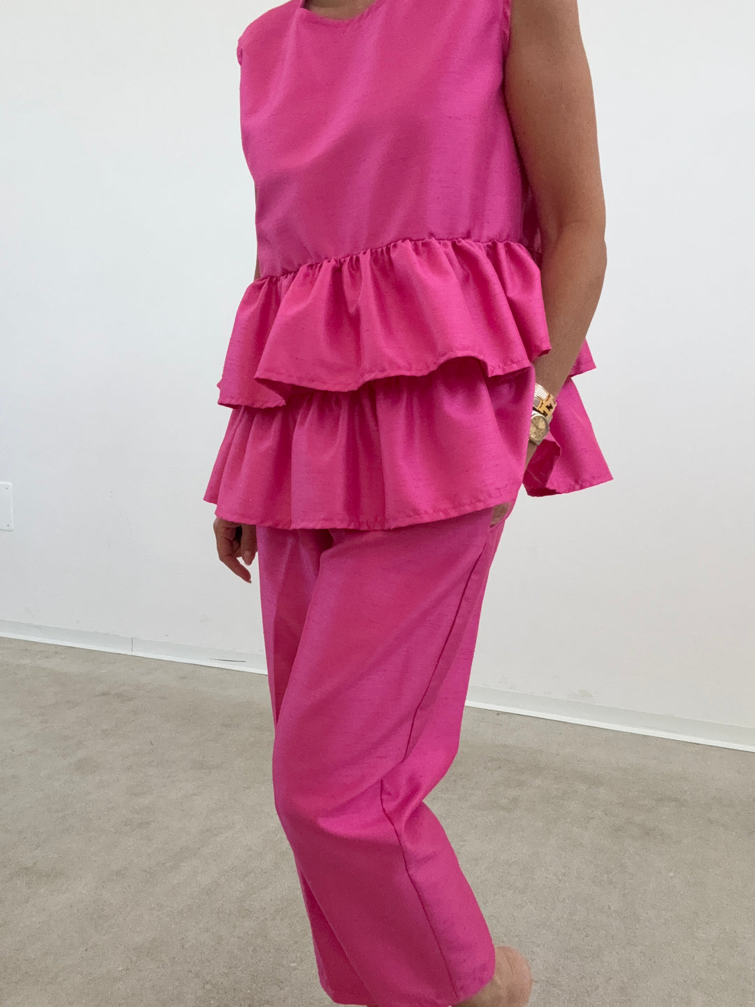 COMPLETO OLIMPIA BALZE FUCSIA